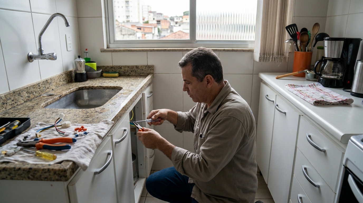 Troca de Torneira Elétrica em Do Salto, Blumenau‑SC